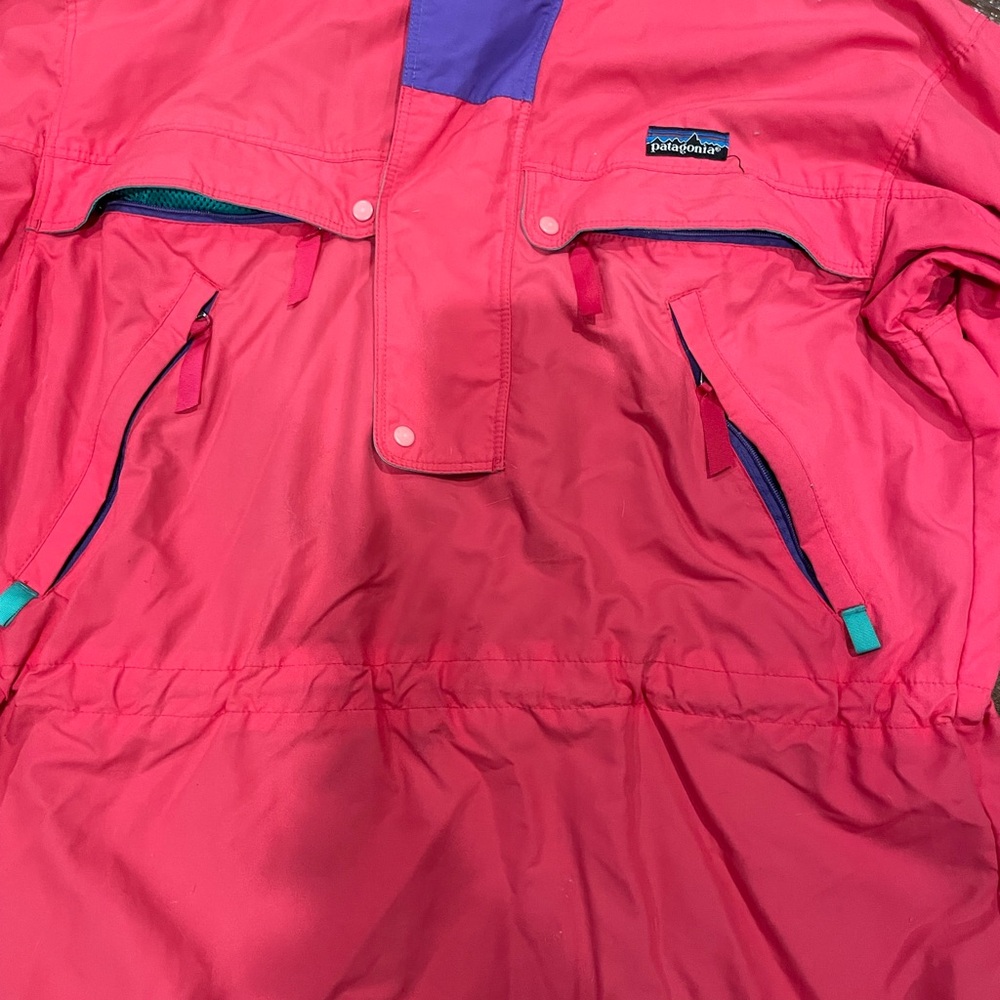 Women’s Vintage Patagonia Pink Windbreaker size Medium - Picture 3 of 6
